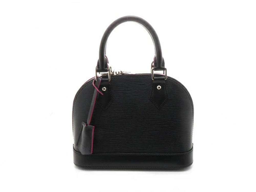 LOUIS VUITTON Alma Noir Black Epi
